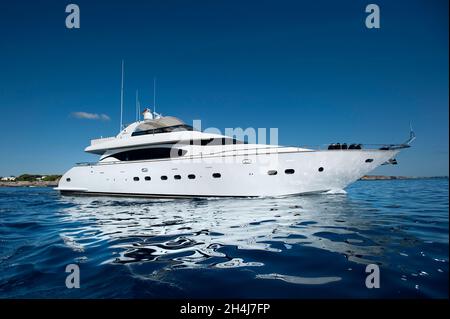 Extérieur Cento par Excalibur 26m Yacht de luxe à moteur Banque D'Images