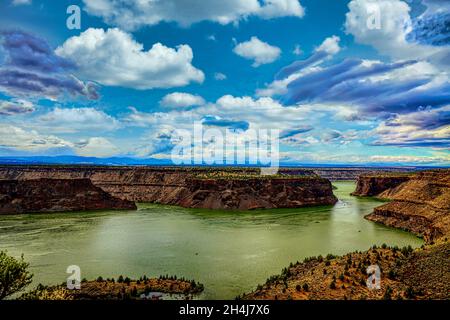 Belle vue sur le parc régional Cove Palisades à Culver, USA Banque D'Images