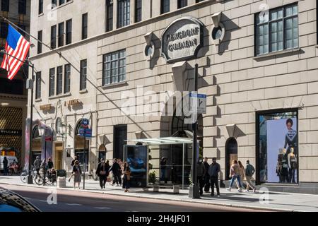 Bergdorf Goodman Department Store de la Cinquième Avenue, NYC Banque D'Images