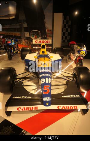 Voiture de course Renault à Silverstone Experience Northamptonshire Royaume-Uni Banque D'Images