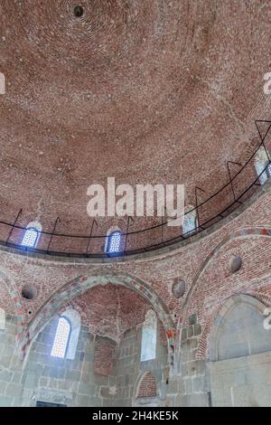 Coupole de la mosquée Ahmadiyya à la forteresse du château de Rabati dans la ville d'Akhaltsikhe, Géorgie Banque D'Images