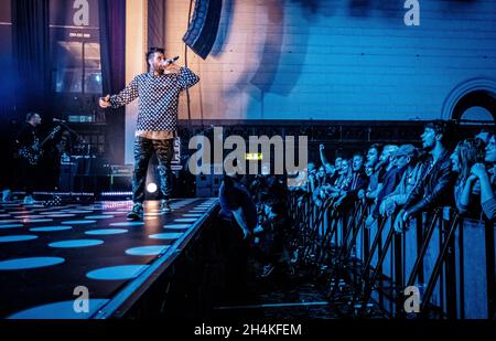 Kasabian vit à o2 Guildhall Southampton, Hampshire, Royaume-Uni le 30 octobre 2021 dans le cadre de leur tournée britannique 2021. Banque D'Images