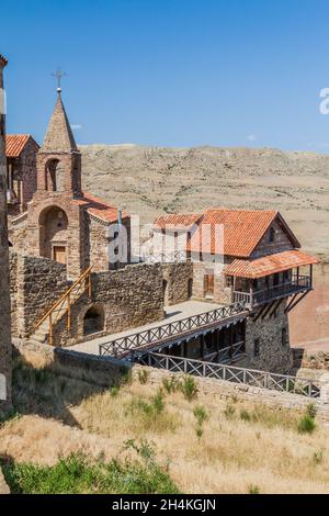 Monastère de Lavra au complexe monastique Davit Gareja, Géorgie Banque D'Images