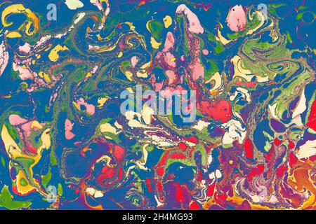 Mélange intense de couleurs vives. Conception abstraite de modèles d'arrière-plan modernes Banque D'Images