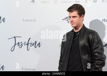 Madrid.Espagne.20211103, Miguel Angel Bernardeau participe à la première de «Josefina» au Palacio de la Prensa Cinema le 3 novembre 2021 à Madrid, Espagne crédit: MPG/Alay Live News Banque D'Images