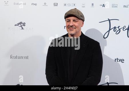 3 novembre 2021, Madrid, Madrid, Espagne: Roberto Alamo assiste à la première de â€˜Josefinaâ€™ au Palacio de la Prensa Cinema le 3 novembre 2021 à Madrid, Espagne (Credit image: © Jack Abuin/ZUMA Press Wire) Banque D'Images