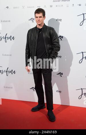 3 novembre 2021, Madrid, Madrid, Espagne: Miguel Angel Bernardeau assiste à la première de â€˜Josefinaâ€™ au Palacio de la Prensa Cinema le 3 novembre 2021 à Madrid, Espagne (Credit image: © Jack Abuin/ZUMA Press Wire) Banque D'Images