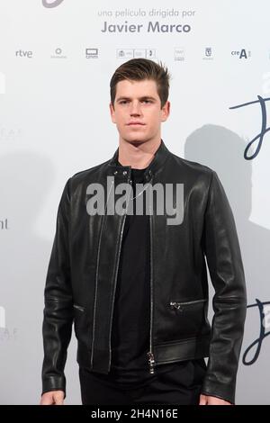 3 novembre 2021, Madrid, Madrid, Espagne: Miguel Angel Bernardeau assiste à la première de â€˜Josefinaâ€™ au Palacio de la Prensa Cinema le 3 novembre 2021 à Madrid, Espagne (Credit image: © Jack Abuin/ZUMA Press Wire) Banque D'Images