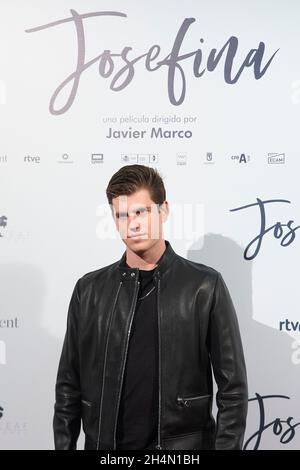 3 novembre 2021, Madrid, Madrid, Espagne: Miguel Angel Bernardeau assiste à la première de â€˜Josefinaâ€™ au Palacio de la Prensa Cinema le 3 novembre 2021 à Madrid, Espagne (Credit image: © Jack Abuin/ZUMA Press Wire) Banque D'Images