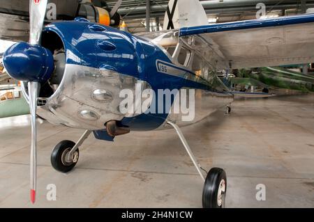 Exposition d'avions au Deutsches Museum Flugwerft Schleißheim - Munich (Allemagne) Banque D'Images