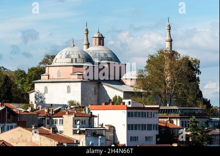 Bursa, Turquie – 11 novembre 2020.La Mosquée verte (Yesil Camii) à Bursa.Construite pour Mehmet I entre 1412 et 1419, la Mosquée verte représente un de Banque D'Images