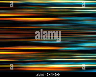Arrière-plan rayé simple avec effet brillant métallique et effet de flou de mouvement Banque D'Images