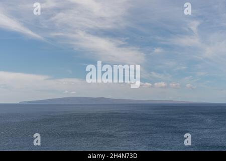 Vue panoramique sur la baie de Maalaea, Maui, Hawaï Banque D'Images