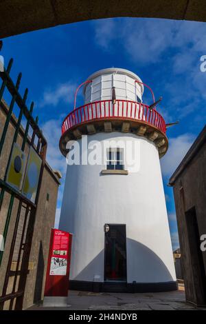 Phare de Cromwell point, Valentia Isalnd, comté de Kerry, Irlande Banque D'Images