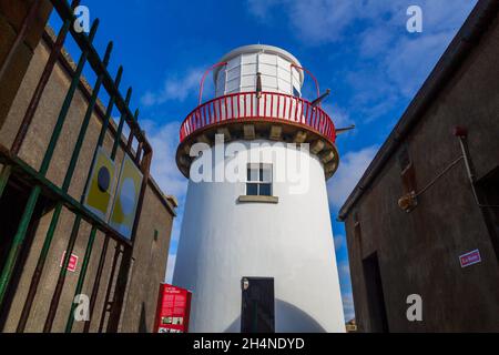 Phare de Cromwell point, Valentia Isalnd, comté de Kerry, Irlande Banque D'Images