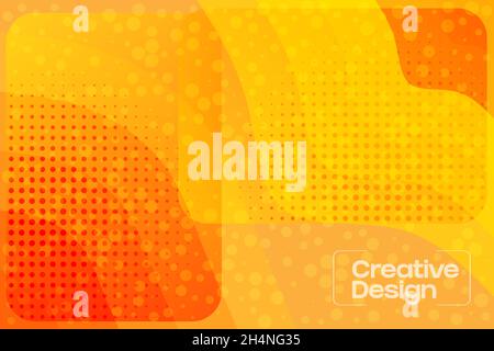 Illustration EPS vectorielle géométrique colorée en forme de fluide et design créatif. Illustration de Vecteur