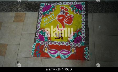 Fête du Festival hindou de Diwali Banque D'Images