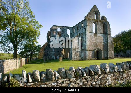 12thC Cistercien Dundrennan Abbey nr Kirkudbright, Dumfries & Galloway, Écosse Banque D'Images