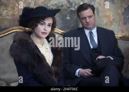 LE DISCOURS du ROI 2010 Momentum Pictures film avec Colin Firth comme le futur roi George VI et Helena Bonham carter comme duchesse de York Banque D'Images