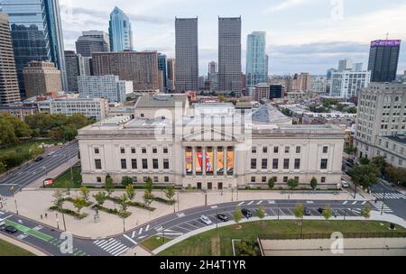 Le Franklin Institute est un musée des sciences et le centre d'enseignement et de recherche scientifiques de Philadelphie, en Pennsylvanie.Il est nommé d'après l'Ameri Banque D'Images