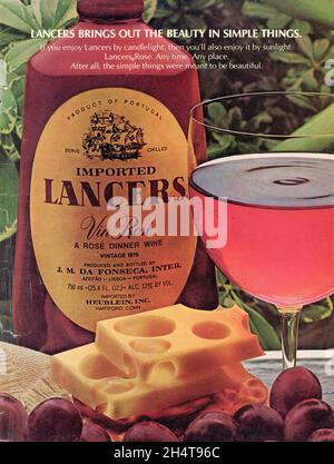 Publicité vintage dans le magazine 'Peoples', numéro du 21 août 1978, États-Unis Banque D'Images