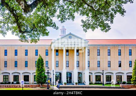 William K. Weaver Hall sert de bâtiment administratif à l'Université de Mobile, le 3 novembre 2021, à Mobile, Alabama. Banque D'Images