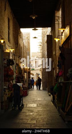 Marché Souq Waqif à Doha, Qatar Banque D'Images