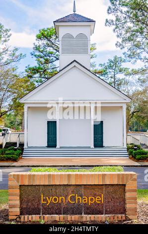 Le Lyon Hall est photographié à l'Université de Mobile, le 3 novembre 2021, à Mobile, Alabama.La chapelle a été construite en 1883. Banque D'Images