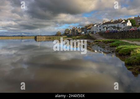 Arnside dans le sud de Cumbria Banque D'Images