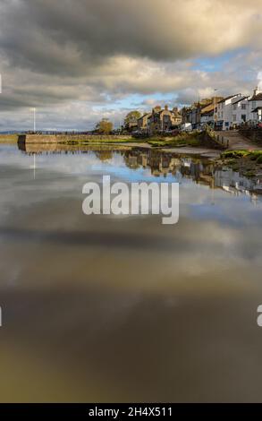 Arnside dans le sud de Cumbria Banque D'Images