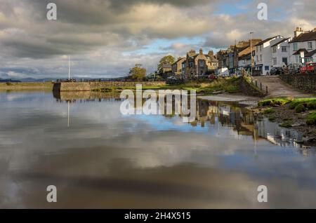 Arnside dans le sud de Cumbria Banque D'Images