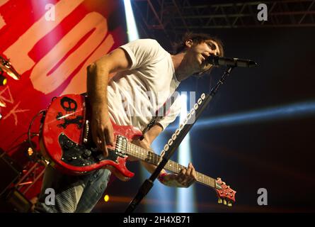 Tous les temps Low en concert pendant le Slam Dunk Festival 2013 - Wolverhampton Banque D'Images