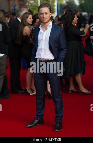 Joe Cole assistera à la première projection mondiale du premier épisode de la nouvelle série Peaky Blinders à Cineworld Broad Street à Birmingham, le dimanche 21 septembre Banque D'Images