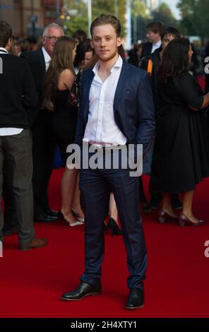 Joe Cole assistera à la première projection mondiale du premier épisode de la nouvelle série Peaky Blinders à Cineworld Broad Street à Birmingham, le dimanche 21 septembre Banque D'Images