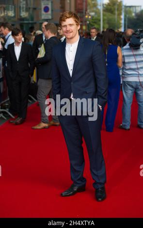 Paul Bullion participe à la première projection mondiale du premier épisode de la nouvelle série Peaky Blinders à Cineworld Broad Street à Birmingham, le dimanche 21 septembre Banque D'Images