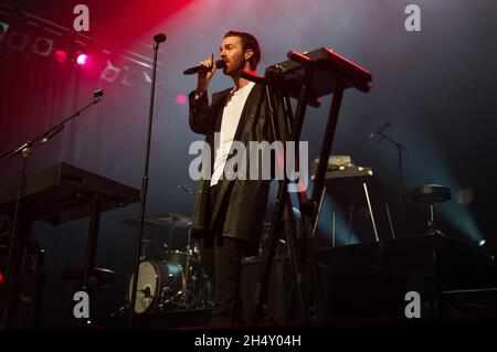 Chet Faker se présentant en direct le premier jour du festival du secret le mieux gardé le 19 juin 2015 à Hilvarenbeek, aux pays-Bas Banque D'Images