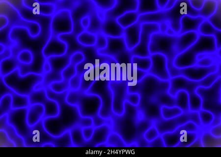 belle illustration d'arrière-plan de texture graphique numérique électrique lumineuse bleu Banque D'Images