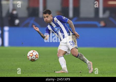 Milan, Italie, 3 novembre 2021.Otavio du FC Porto lors du match de l'UEFA Champions League à Giuseppe Meazza, Milan.Le crédit photo devrait se lire: Jonathan Moscrop / Sportimage Banque D'Images