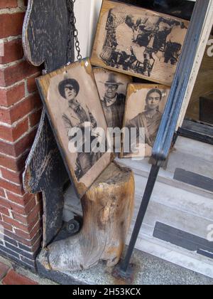 Œuvres d'art souvenirs en vente sur Charles Street à Boston Banque D'Images