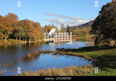 Fairburn 42073 part de Lakeside à Fellfoot sur 4.11.21 Banque D'Images