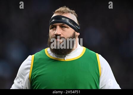 Twickenham, Royaume-Uni.06e novembre 2021.Série des nations d'automne.Angleterre V Tonga.Stade de Twickenham.Twickenham.Joe Marler (Angleterre).Credit: Sport en images/Alamy Live News Banque D'Images