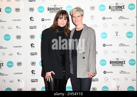 Alice Trueman est une directrice qui a assisté à la noyade d'Arthur Braxton - première mondiale à Curzon Soho, 2021-11-06, Londres, Royaume-Uni.Crédit : Picture Capital/Alamy Live News Banque D'Images