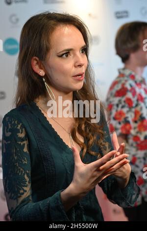 Rebecca Hanssen a assisté à la noyade d'Arthur Braxton - première mondiale à Curzon Soho, 2021-11-06, Londres, Royaume-Uni.Crédit : Picture Capital/Alamy Live News Banque D'Images