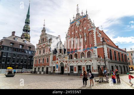 Voyage à Riga en Lettonie summet 2021 Banque D'Images