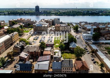 Voyage à Riga en Lettonie summet 2021 Banque D'Images