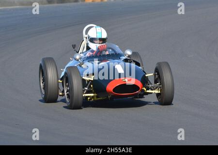 #1, Roger Herrick, 1960 Lola Mk 2 Formula Junior à Hampton Downs, Nouvelle-Zélande, mai 16 2021 Banque D'Images