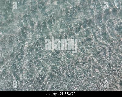 Belle plage propre. Banque D'Images