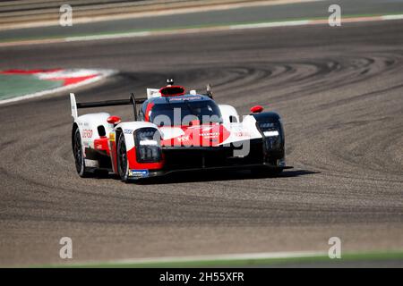 07 Conway Mike (gbr), Miles Charles (fra), Toyota Gazoo Racing, Toyota GR010 - Hybrid, action pendant le Championnat du monde d'endurance FIA 2021, FIA WEC, sur le circuit international de Bahreïn, le 7 novembre 2021 à Sakhir, Bahreïn - photo: Joao Filipe/DPPI/LiveMedia Banque D'Images