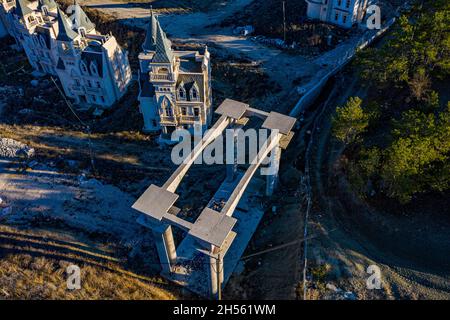 Vue aérienne de Burj Al Babas | Luftbilder von Burj Al Babas in der Türkei | vue aérienne de Burj Al Babas Banque D'Images