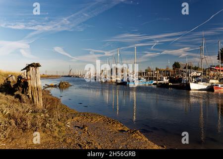 OARE Creek - Faversham Kent Banque D'Images